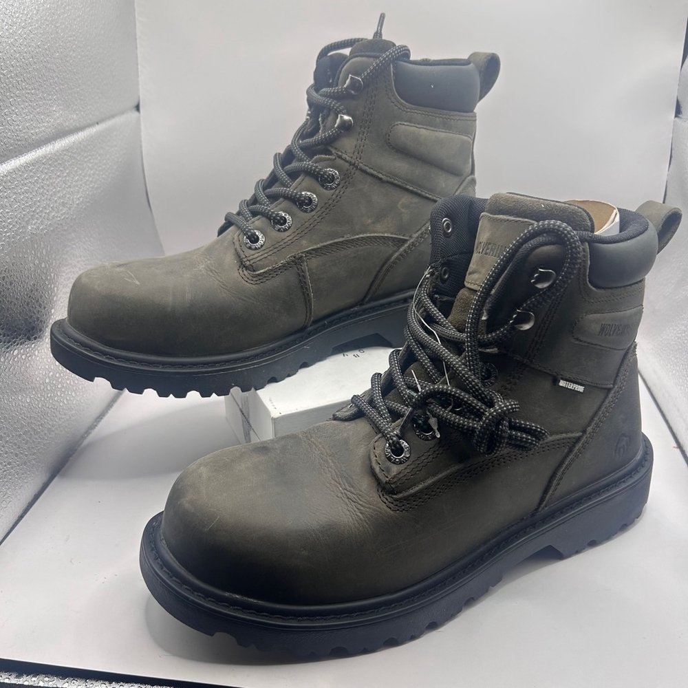 COPY - Men's Wolverine Boots, Size 7M, Dark green/gray